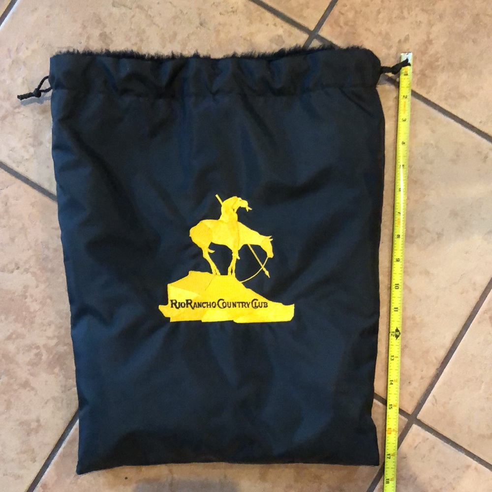 Footjoy Bootmakers Rio Rancho CC Custom Nylon Protective Drawstring Shoe Bag - Picture 5 of 6